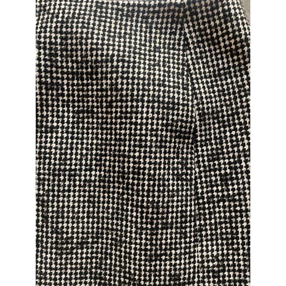 Lafayette 148 New York Women's Houndstooth Wool Tweed Mini Skirt size 8 NWT - Picture 5 of 12